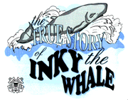 Inky the Whale coloring book cover